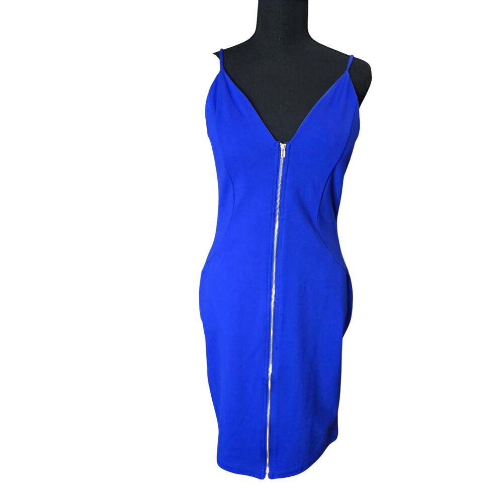 Haute Monde Colbalt Blue Bodycon Dress Sz L